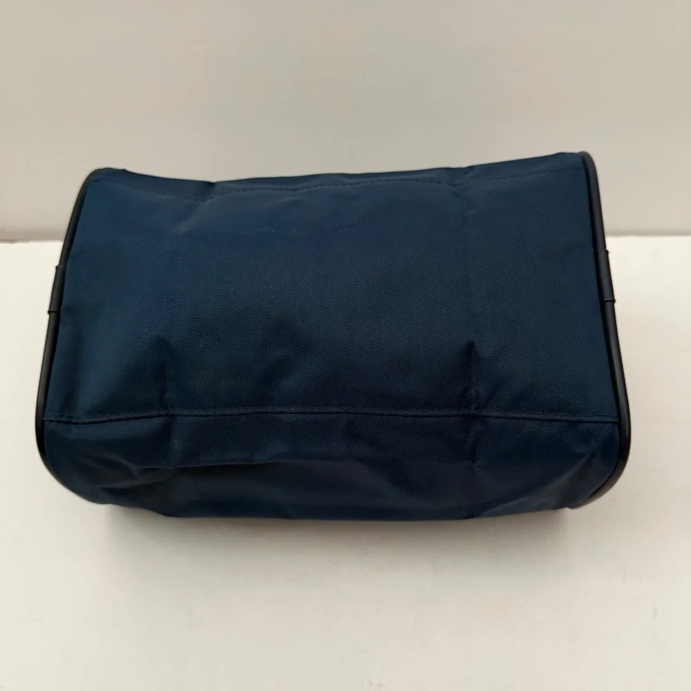Vintage Emilio‎ Pucci 1970's Nylon Cosmetic Toiletry Travel Bag Blue Yellow